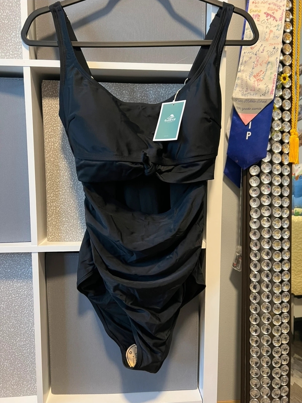 *NWT* Black One-Piece